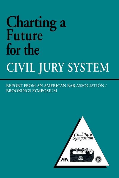 Produktbild: Charting a Future for the Civil Jury System