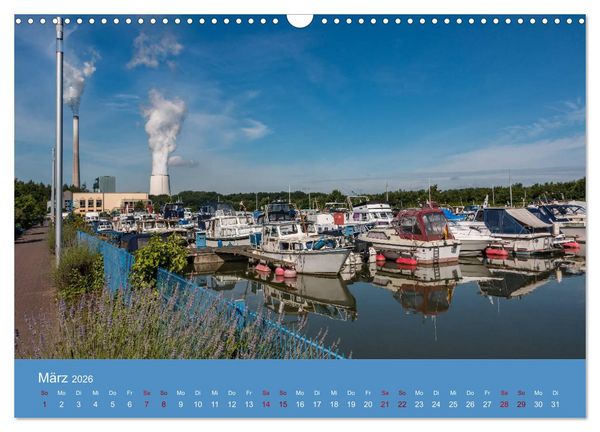 Produktbild: Bergkamen NRW Regional (Wandkalender 2026 DIN A3 quer), CALVENDO Monatskalender
