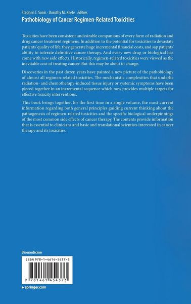 Produktbild: Pathobiology of Cancer Regimen-Related Toxicities