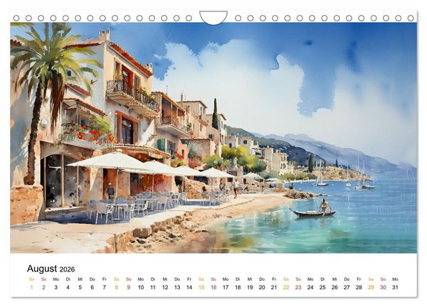 Produktbild: Mallorca mein Traum (Wandkalender 2026 DIN A4 quer), CALVENDO Monatskalender
