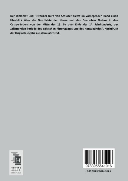 Produktbild: Die Hansa und der Deutsche Ritter-Orden in den Ostseel&auml;ndern