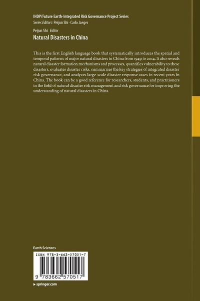 Produktbild: Natural Disasters in China