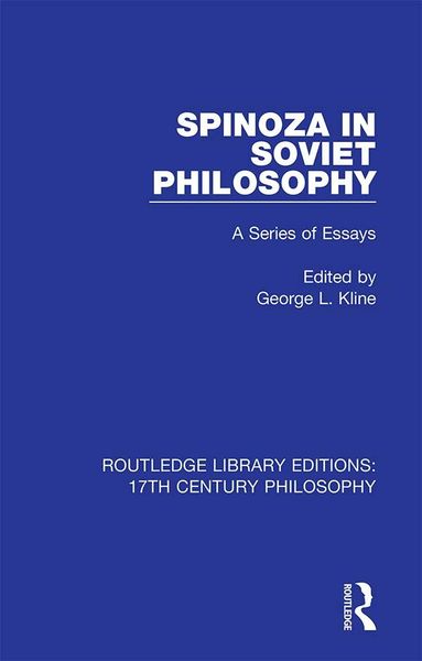 Produktbild: Spinoza in Soviet Philosophy