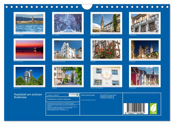 Produktbild: Radolfzell am sch&ouml;nen Bodensee (Wandkalender 2026 DIN A4 quer), CALVENDO Monatskalender