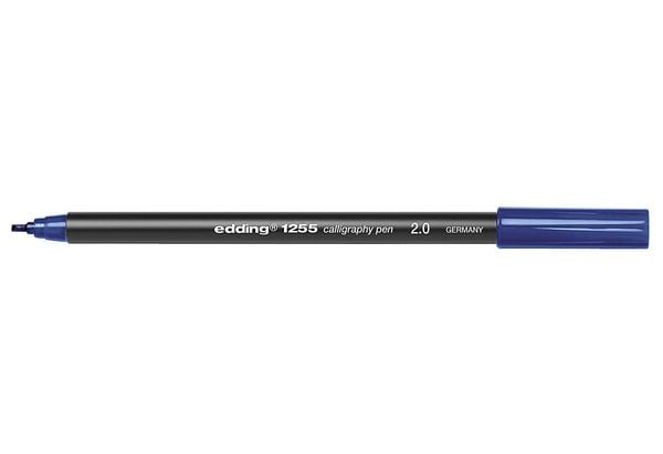 Produktbild: Kalligrafie-Stift edding 1255 calligraphy pen, 2,0 mm, stahlblau