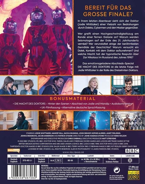 Produktbild: Doctor Who - Die Macht des Doktors