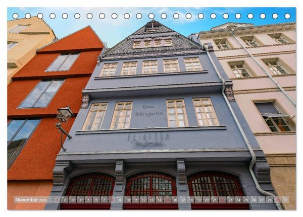 Produktbild: Frankfurts Neue Altstadt (Tischkalender 2026 DIN A5 quer), CALVENDO Monatskalender