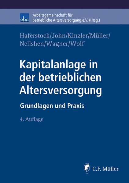 Produktbild: Kapitalanlage in der betrieblichen Altersversorgung