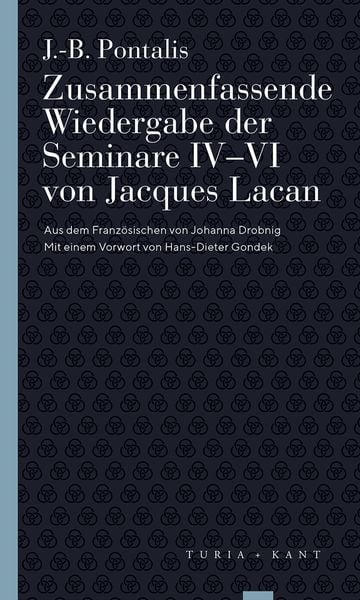 Produktbild: Zusammenfassende Wiedergabe der Seminare IV&ndash;VI von Jacques Lacan