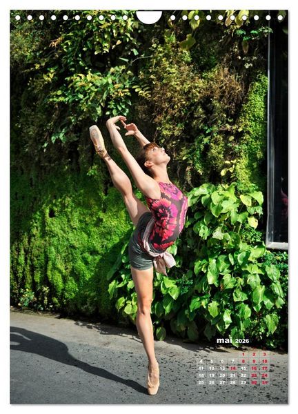 Produktbild: Des danseurs dans la ville 4 L'Oeil et le Mouvement (Calendrier mural 2026 DIN A4 horizontal), CALVENDO calendrier mensuel