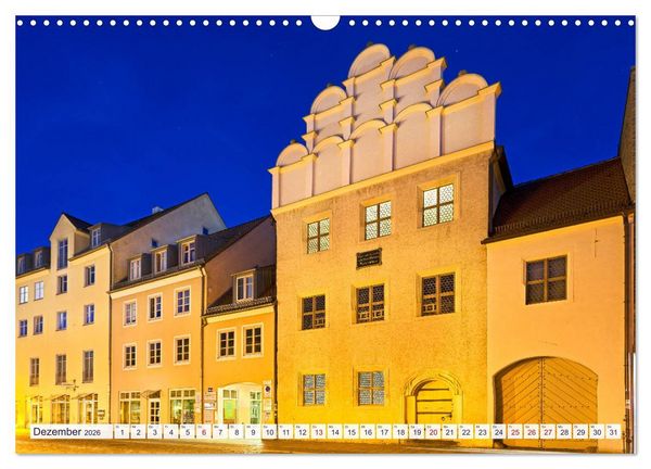Produktbild: Lutherstadt Wittenberg - Die Wirkst&auml;tte des rebellischen Martin Luther (Wandkalender 2026 DIN A3 quer), CALVENDO Monatskalender