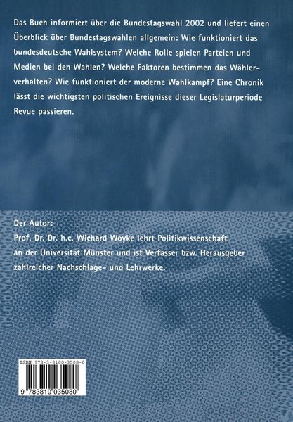 Produktbild: Bundestagswahl 2002