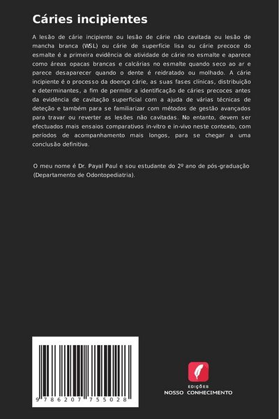 Produktbild: C&aacute;ries incipientes