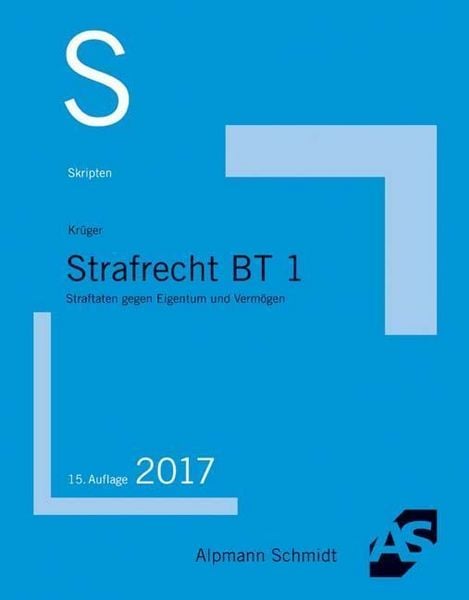 Produktbild: Skript Strafrecht BT 1