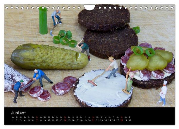 Produktbild: Die wahren K&ouml;che (Wandkalender 2026 DIN A4 quer), CALVENDO Monatskalender