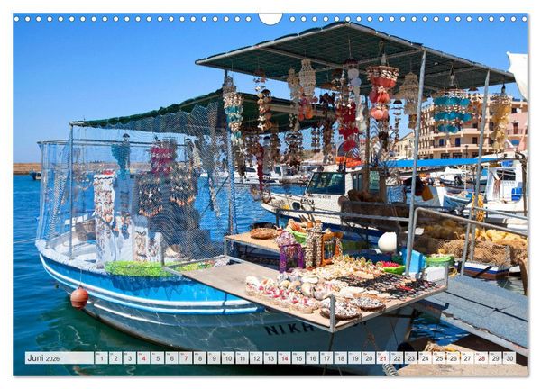 Produktbild: Urlaubsparadies in Kreta (Wandkalender 2026 DIN A3 quer), CALVENDO Monatskalender