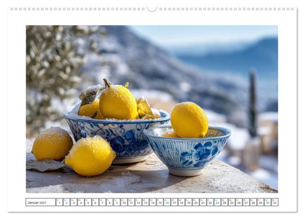 Produktbild: Ein Hauch von Amalfi (hochwertiger Premium Wandkalender 2027 DIN A2 quer), Kunstdruck in Hochglanz