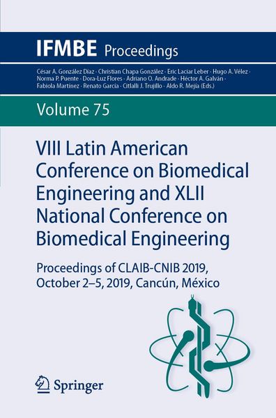 Produktbild: VIII Latin American Conference on Biomedical Engineering and XLII National Conference on Biomedical Engineering