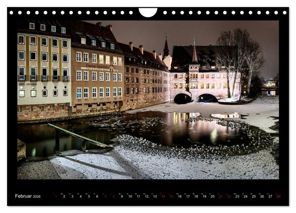 Produktbild: Historisches N&uuml;rnberg (Wandkalender 2026 DIN A4 quer), CALVENDO Monatskalender