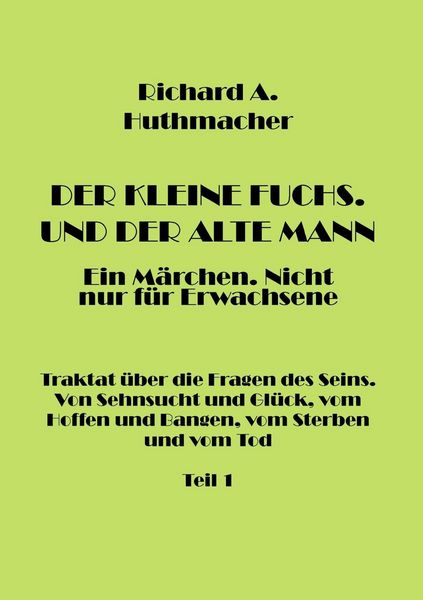 Produktbild: Der Kleine Fuchs. Und der Alte Mann, Teil 1