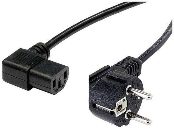 Produktbild: Econ connect NKWW2SW Kaltger&auml;te Anschlusskabel 2m