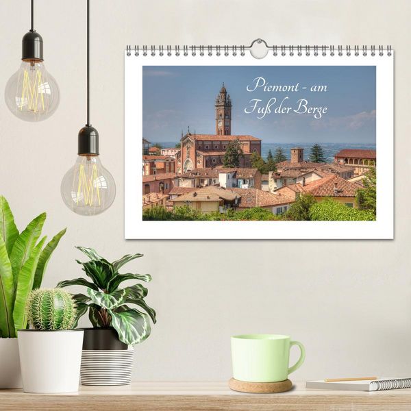 Produktbild: Piemont - am Fu&szlig; der Berge (Wandkalender 2026 DIN A4 quer), CALVENDO Monatskalender