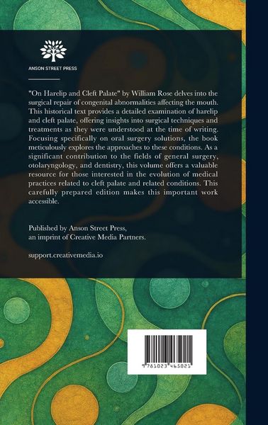 Produktbild: On Harelip and Cleft Palate