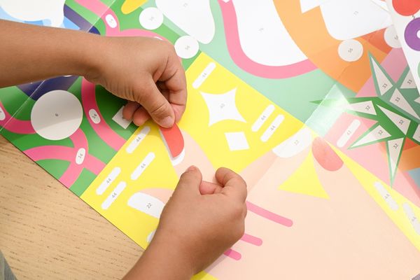 Produktbild: Mosaikposter Be Happy