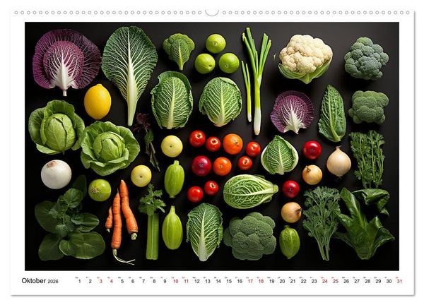 Produktbild: Ordentlich Low Carb (Wandkalender 2026 DIN A2 quer), CALVENDO Monatskalender
