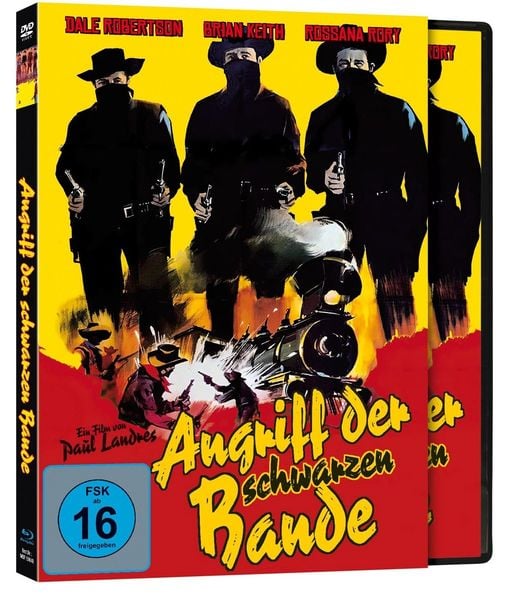 Produktbild: Angriff der schwarzen Bande - Cover B - Limited Edition auf 500 St&uuml;ck (+ DVD)