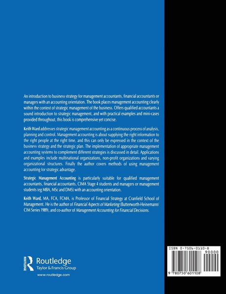 Produktbild: Strategic Management Accounting