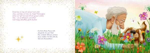 Die kleine Glitzerblume