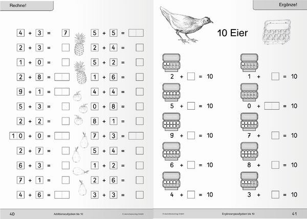 Produktbild: Ich kann rechnen 1 - Sch&uuml;lerarbeitsheft f&uuml;r die 1. Klasse in DIN A4