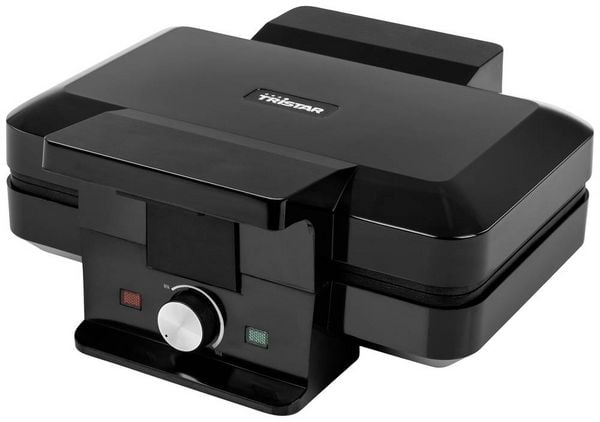 Produktbild: Tristar WF-1165 Waffeleisen stufenloser Temperaturregler Schwarz