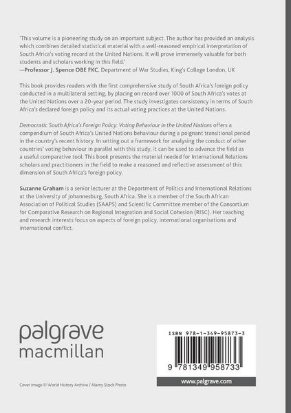Produktbild: Democratic South Africa's Foreign Policy
