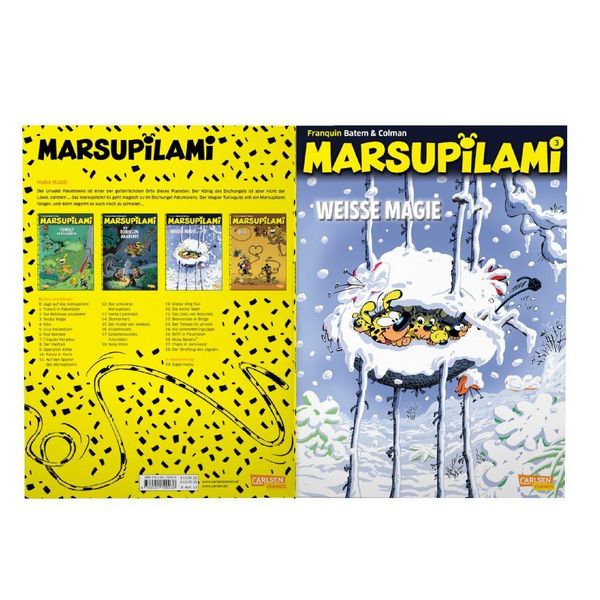 Produktbild: Wei&szlig;e Magie / Marsupilami Band 3