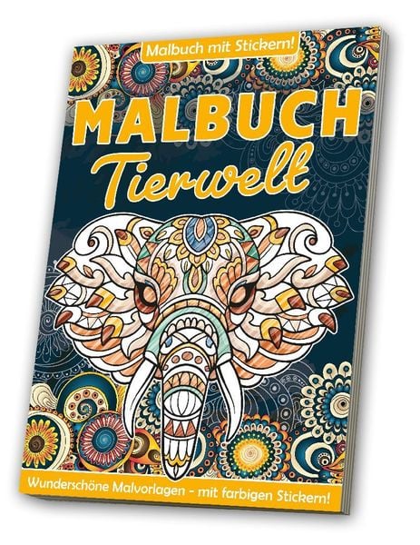 Produktbild: Malbuch: Erwachsene - Tierwelt