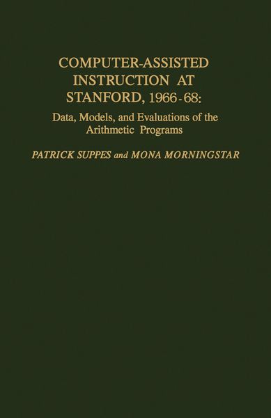 Produktbild: Computer-Assisted Instruction at Stanford, 1966-68
