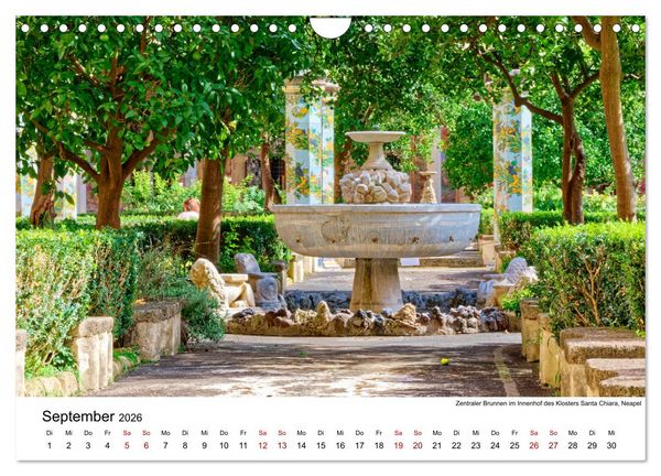 Produktbild: Highlights am Golf von Neapel (Wandkalender 2026 DIN A4 quer), CALVENDO Monatskalender