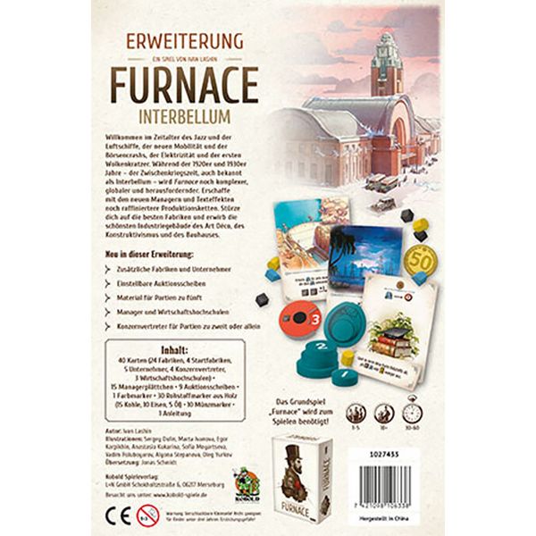Produktbild: Furnace | Interbellum - Erweiterung