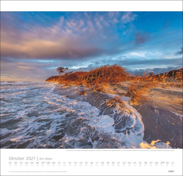 Produktbild: Am Meer Edition Kalender 2027 - Sand, Wind und Wellen