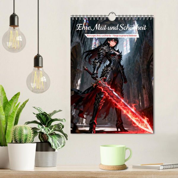Produktbild: Ehre, Mut und Sch&ouml;nheit (Wandkalender 2026 DIN A4 hoch), CALVENDO Monatskalender
