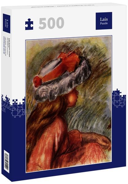 Produktbild: Lais Puzzle Pierre-Auguste Renoir - M&auml;dchenkopf 500 Teile