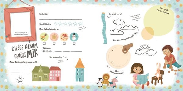 Produktbild: Mein Freundschaftsbuch. Eintragen, Malen, Erinnern - F&uuml;r Kinder ab 3 Jahren