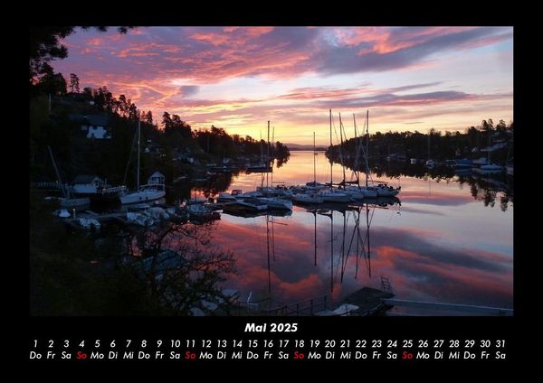 Produktbild: Boote 2025 Fotokalender DIN A3
