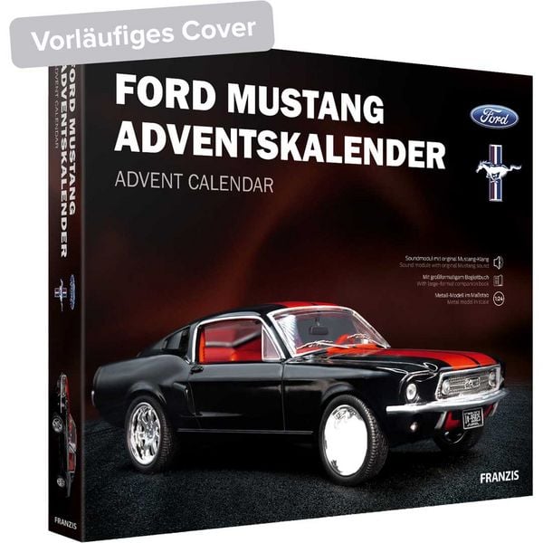 Produktbild: FRANZIS 67965 - Ford Mustang Adventskalender Ma&szlig;stab 1:43