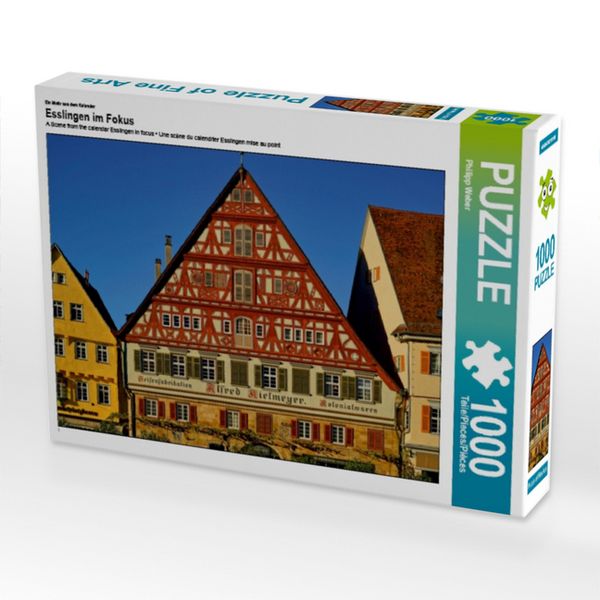 Produktbild: CALVENDO Puzzle Ein Motiv aus dem Kalender Esslingen im Fokus | 1000 Teile Lege-Gr&ouml;&szlig;e 64x48cm Foto-Puzzle f&uuml;r gl&uuml;ckliche Stunden