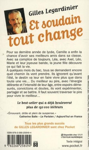 Produktbild: Legardinier, G: Et soudain tout change