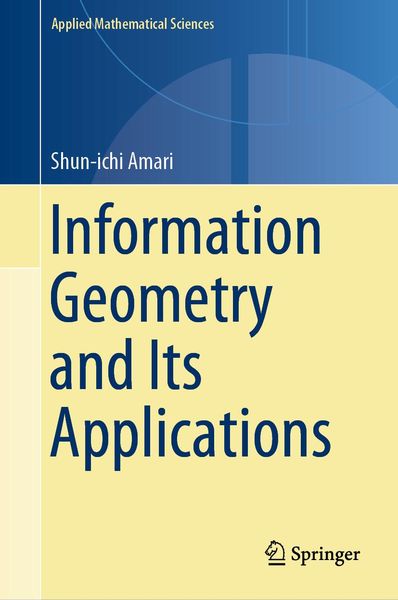 Produktbild: Information Geometry and Its Applications