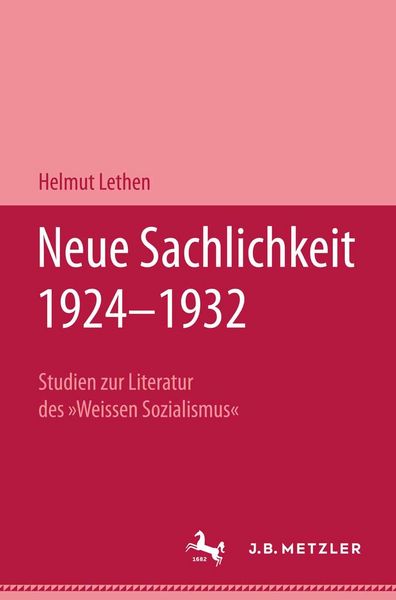 Produktbild: Neue Sachlichkeit 1924-1932